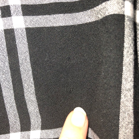 Time and Tru black and white striped top - Picture 6 of 6